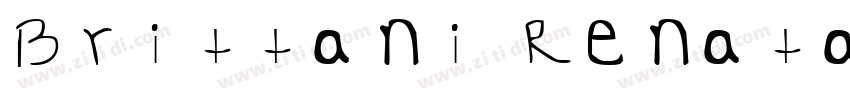 Brittani Renata字体转换